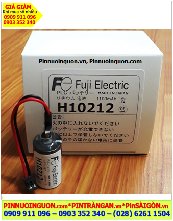 FUJI H10212, Pin nuôi nguồn PLC FUJI H10212 lithium 3.6v 1100mAh chính hãng, Xuất xứ NHẬT